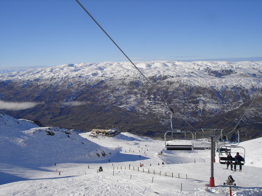  slopes and chairlift view in Cardrona Ski Area | Photo Credit: Flickr