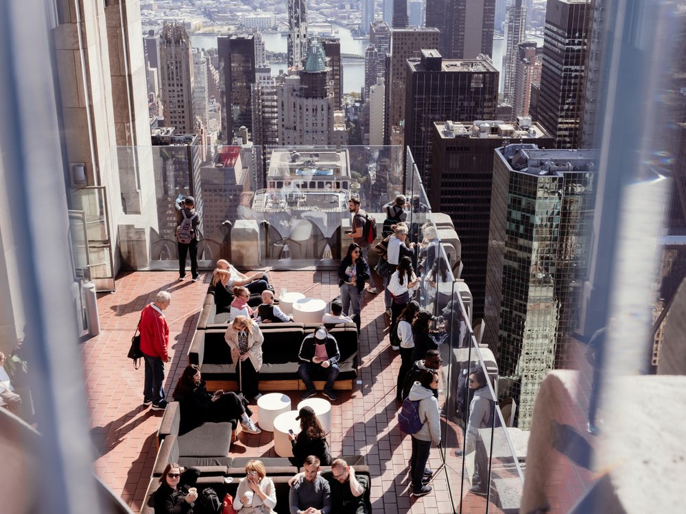 Top of the Rock observation deck