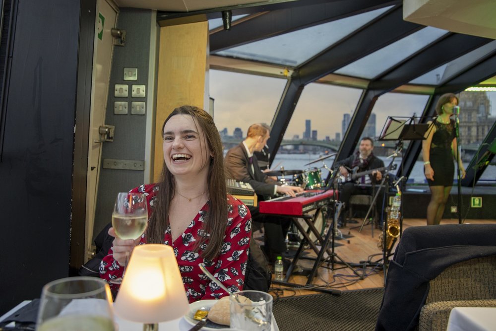 Dinner on Thames River cruise