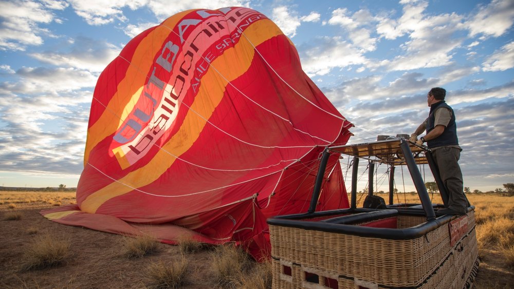 Alice Springs hot air balloon
