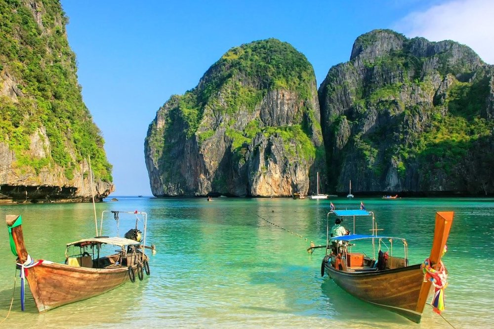  Đi "Taxi Thuyền" Khám Phá Koh Phi Phi