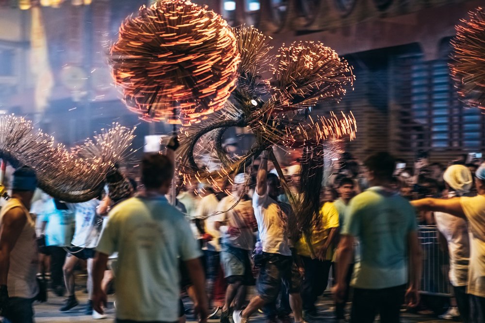 Tai Hang Fire Dragon Dance 