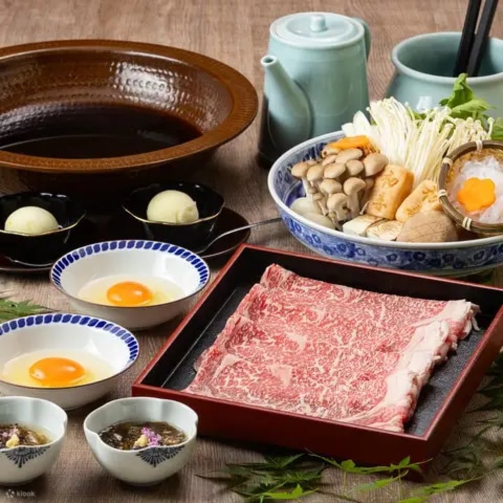 福岡美食, 和牛涮涮鍋／壽喜燒