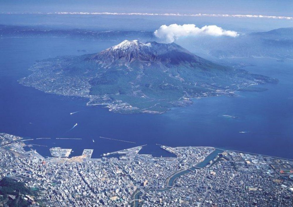 鹿兒島景點, 鹿兒島港與櫻島展望