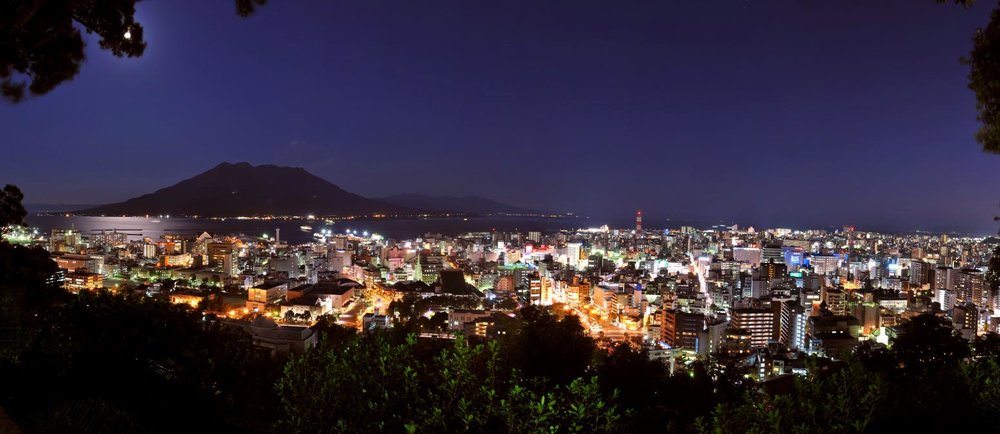 鹿兒島景點, 城山公園展望台