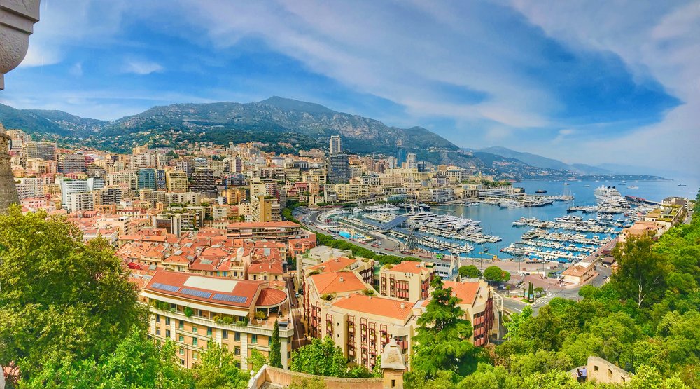 Panoramic view of Monaco
