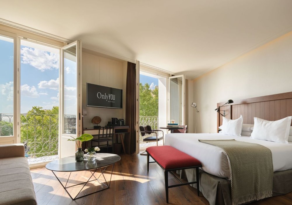 Room with a park view