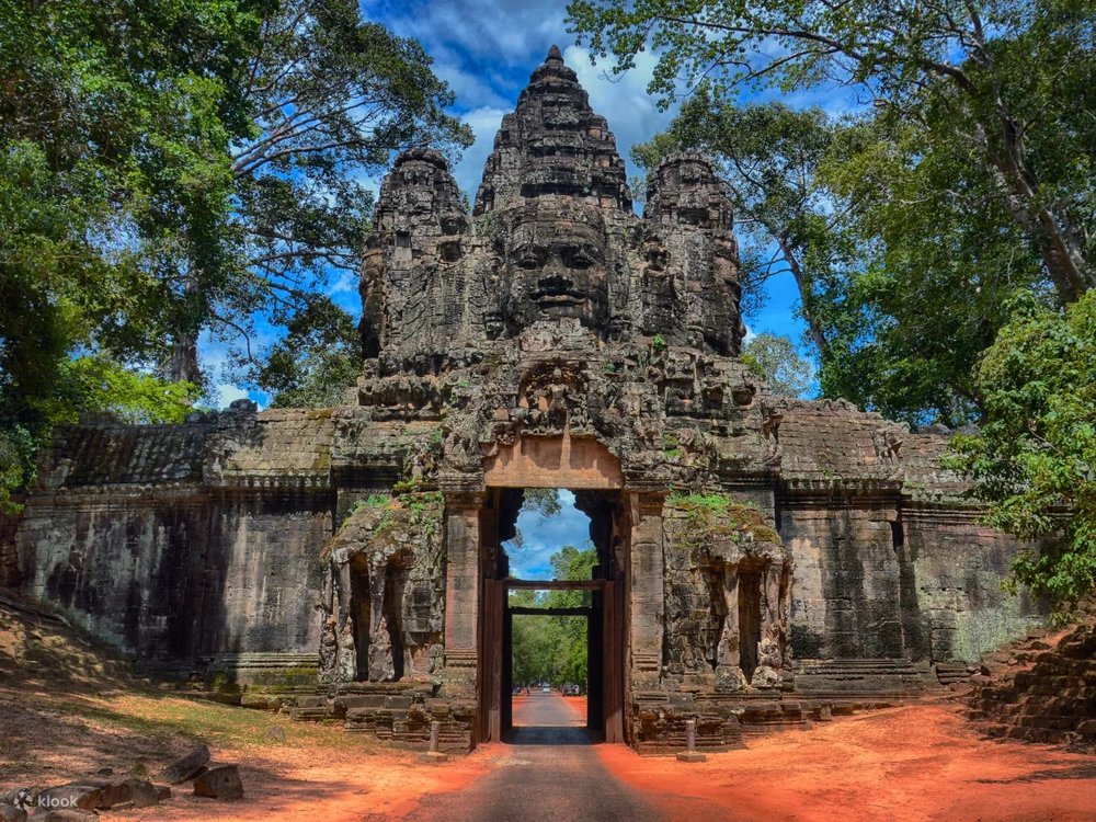  Siem Reap (Campuchia) – Cổng Vào Quần Thể Angkor Wat Huyền Thoại