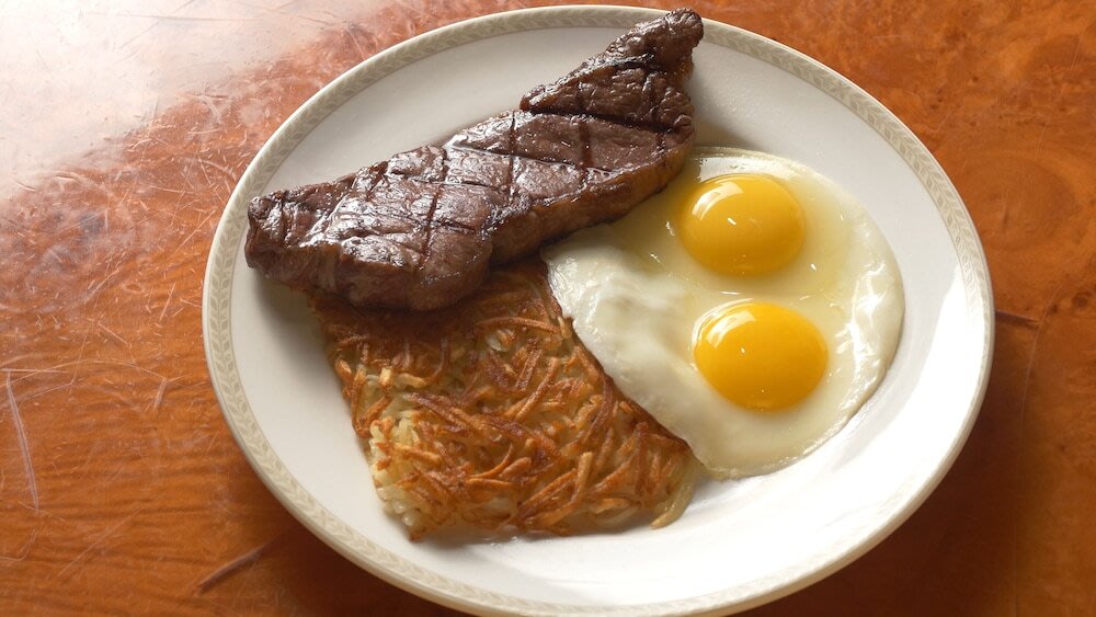 Coronado Cafe’s signature Steak & Eggs!