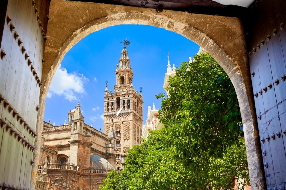 The Giralda bell tower in Spain