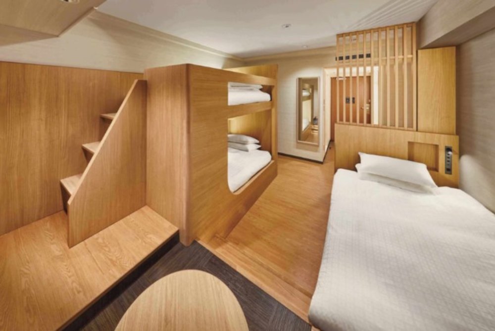 Standard Triple Room at the Shiba Park Hotel