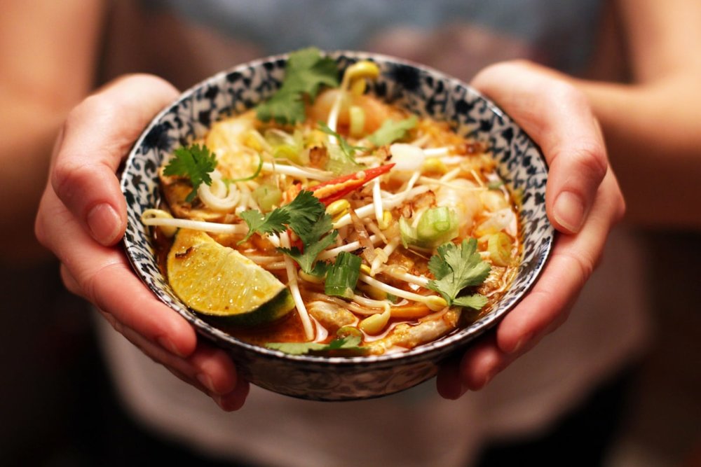 Bún Nước Laksa - Món Ngon Singapore Chua Cay Hấp Dẫn
