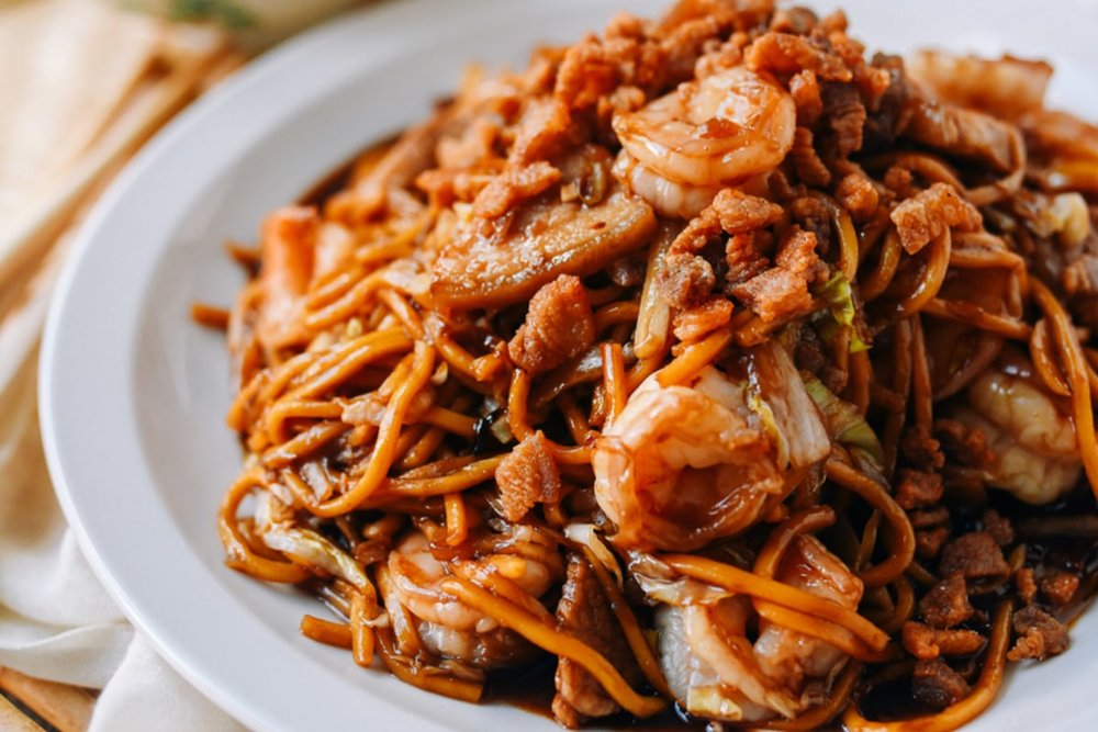 Hokkien Prawn Mee - Mì Xào Tôm Kiểu Phúc Kiến