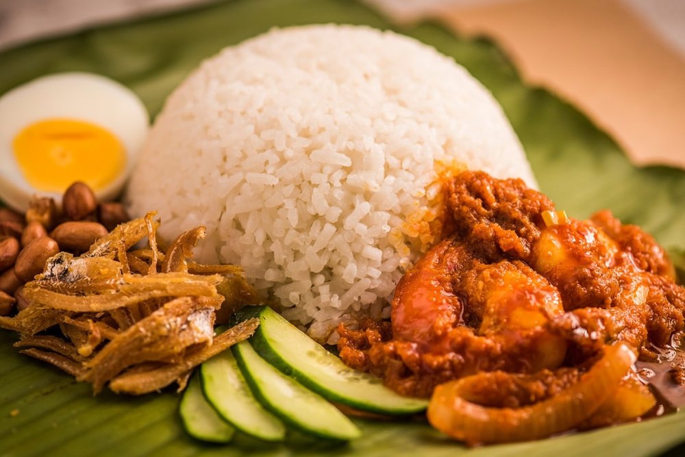 Nasi Lemak - Món Cơm Sữa Dừa Thơm Phức Của Singapore