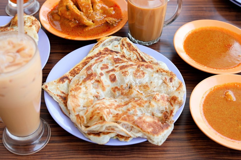 Bánh Roti Prata - Món Ăn Sáng Quốc Dân Singapore