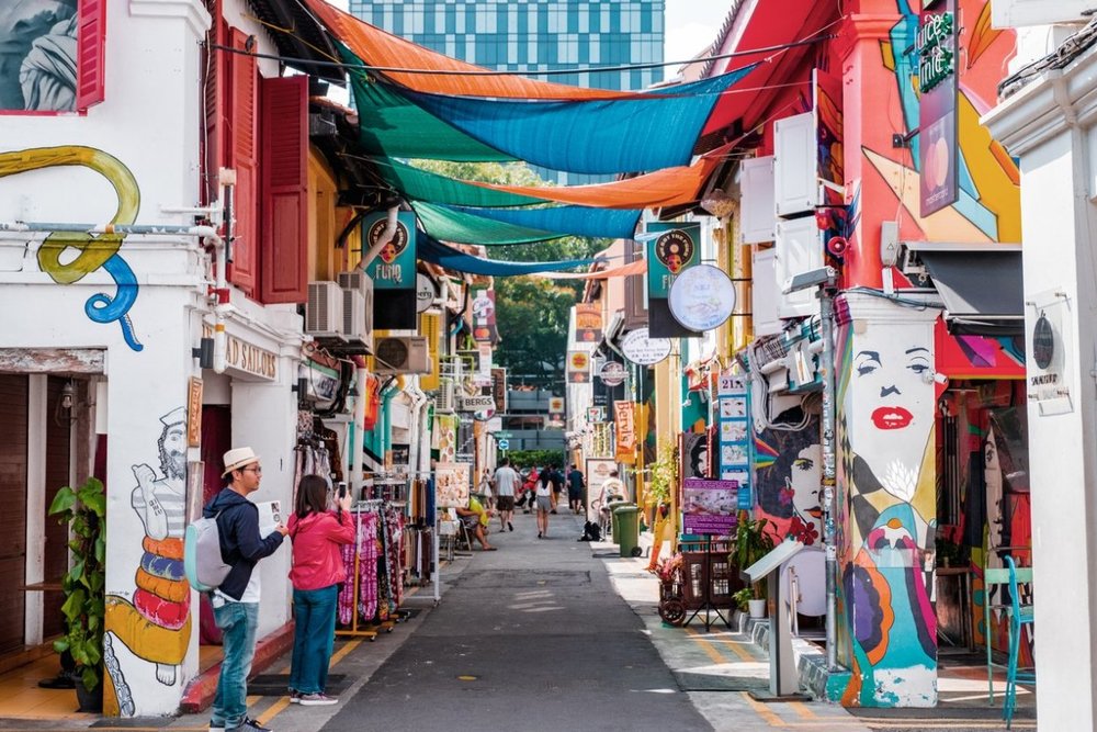 Haji Lane - Con Đường Cực "Nghệ" Ở Singapore