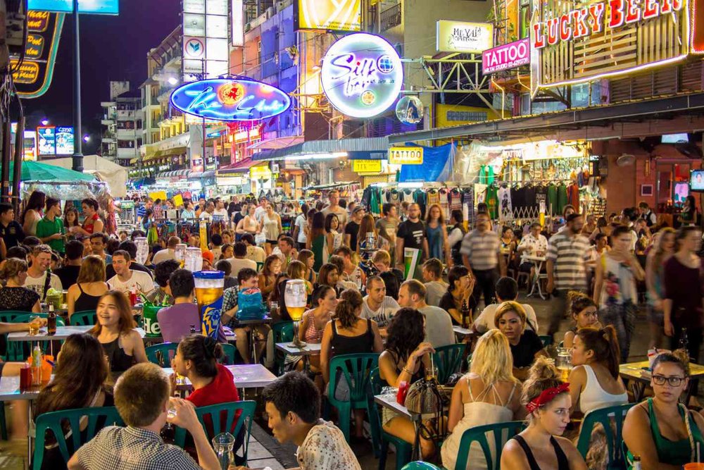 Khao San Road - "Huyền Thoại" Phố Tây Bangkok - Nơi Những Cuộc Vui Không Hồi Kết