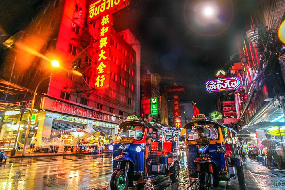 Chợ Đêm Ở China Town - Phố Người Hoa Ở Bangkok