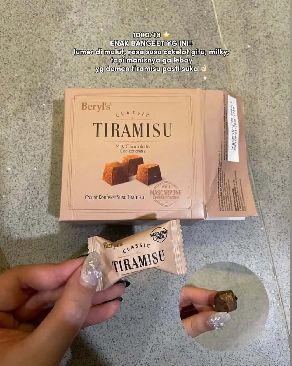 マレーシア お土産　Beryl's（ベリーズ）のチョコレート