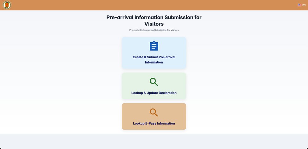 SG - vietnam digital arrival card