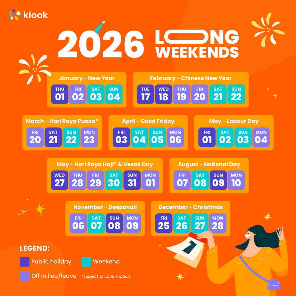 SG - 2026 public hols calendar