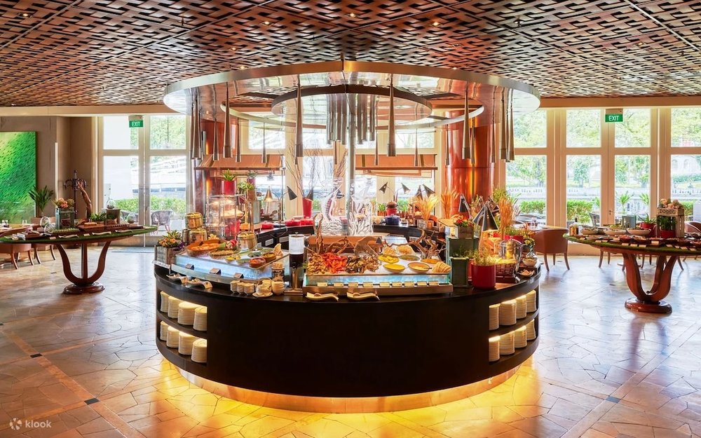 Town Restaurant at The Fullerton Hotel Singapore