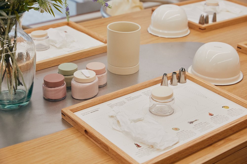 Cleanser workshop at WHIPPED 