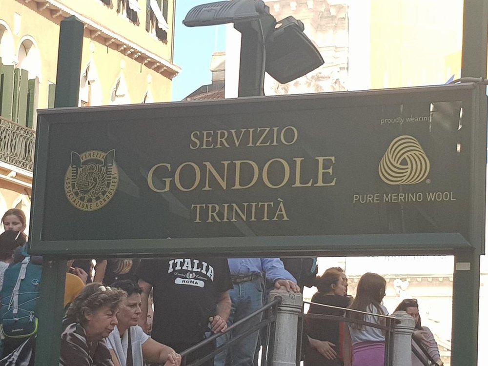 Venice ヴェネチア ゴンドラ SERVIZIO GONDOLE（ゴンドラサービス）