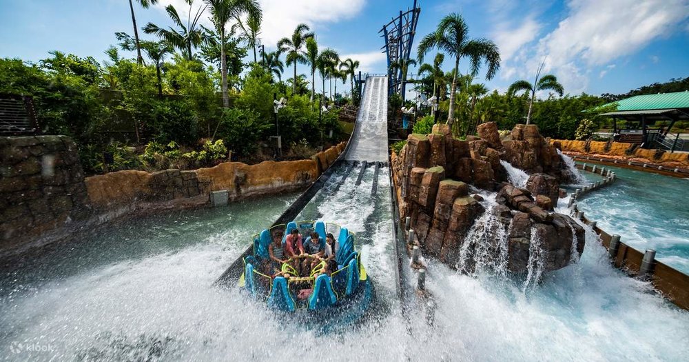 Infinity Falls ride at SeaWorld Orlando