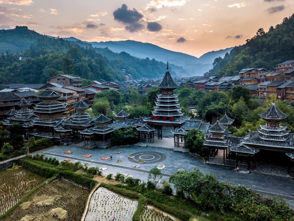 จ้าวซิงต้งไจ้ (Zhaoxing Dong Village)