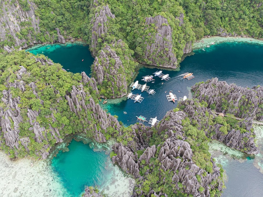 Barracuda Lake, Coron, Philippines