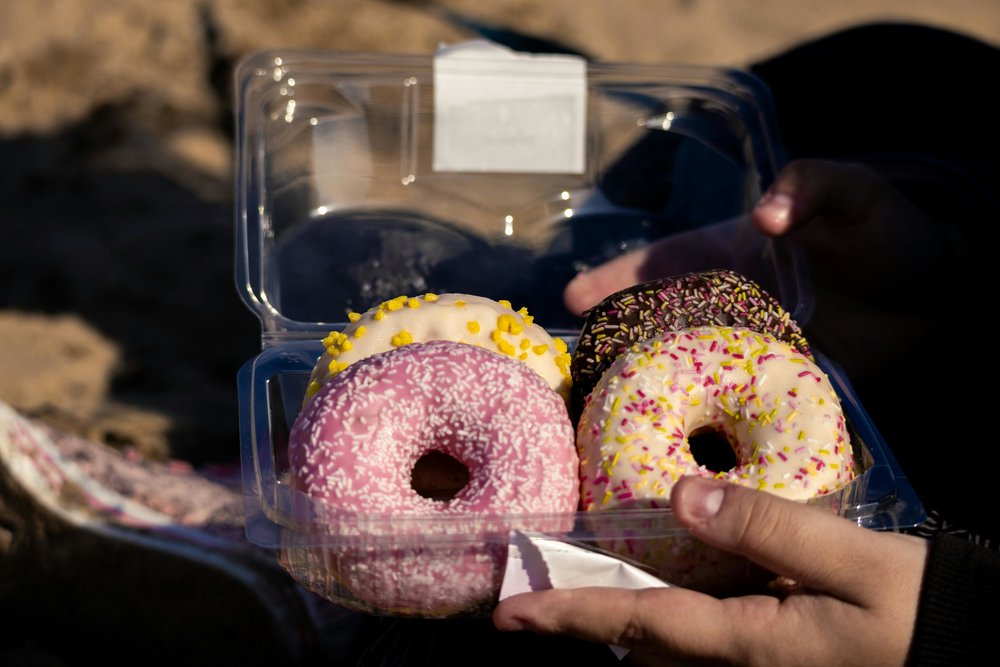 A box of donuts | Photo credit: Patrick on Pexels