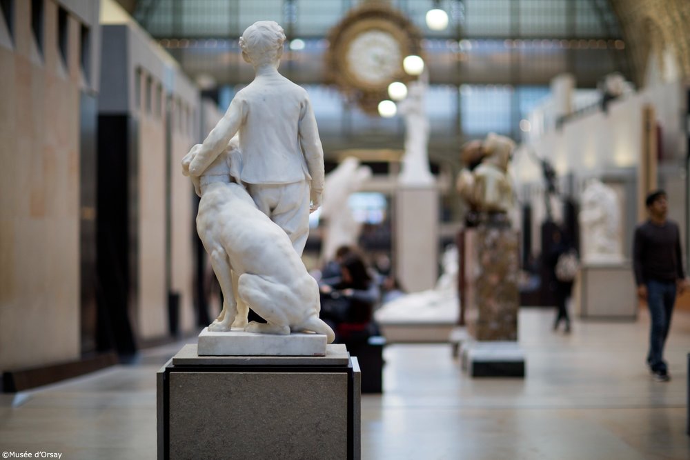 Statue at Musée d'Orsay