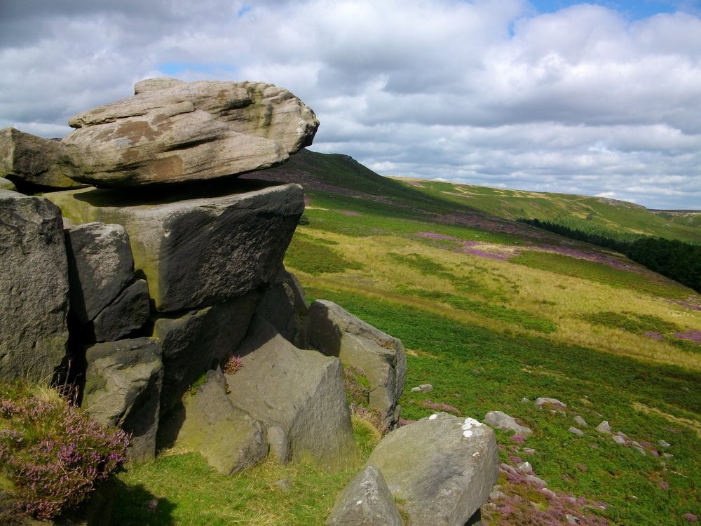 Rock formations at Peak District National Park | Photo Credits: Paul Wilkinson on Flickr