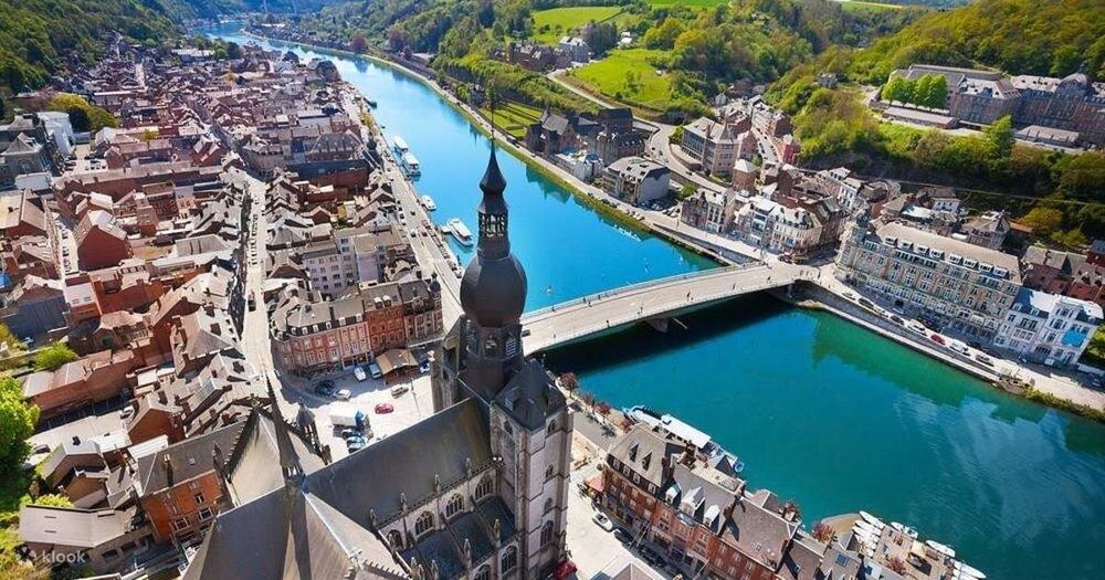 Aerial view of Luxembourg