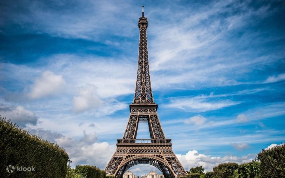 Eiffel Tower, one of Paris’ most recognizable landmarks