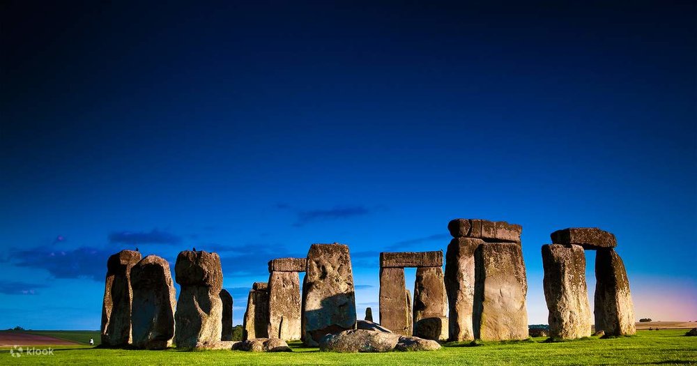 Stonehenge standing quietly on the Salisbury Plain