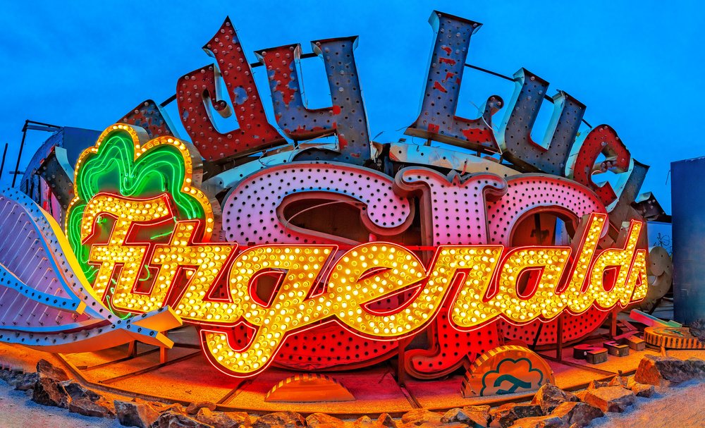 The restored signages of Las Vegas
