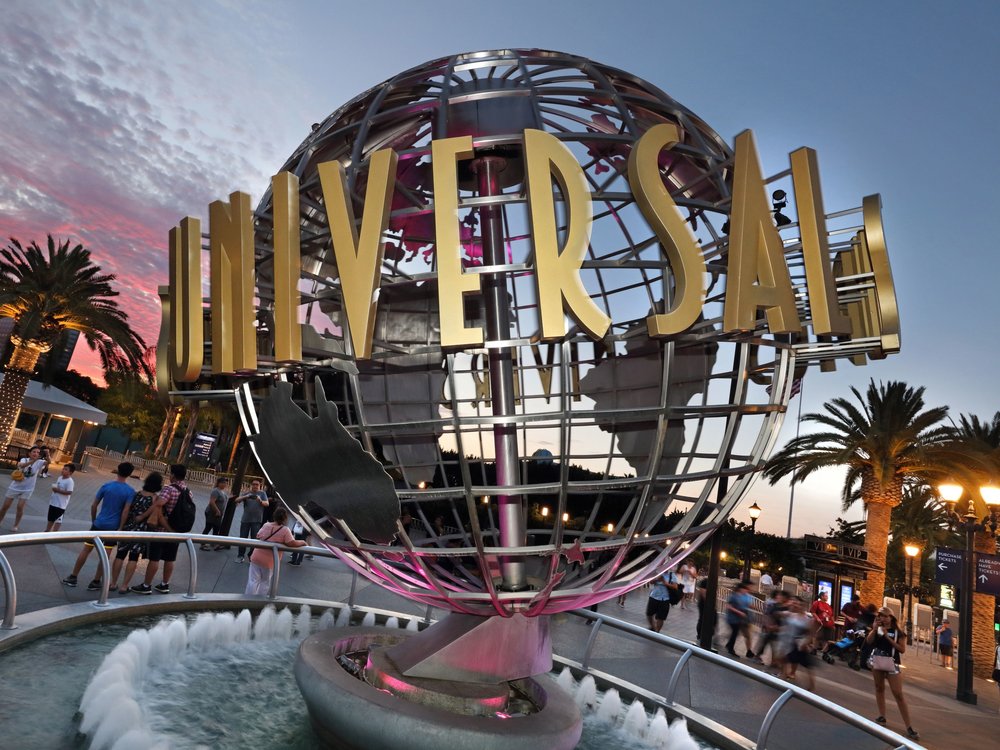 Universal Studios Hollywood sign