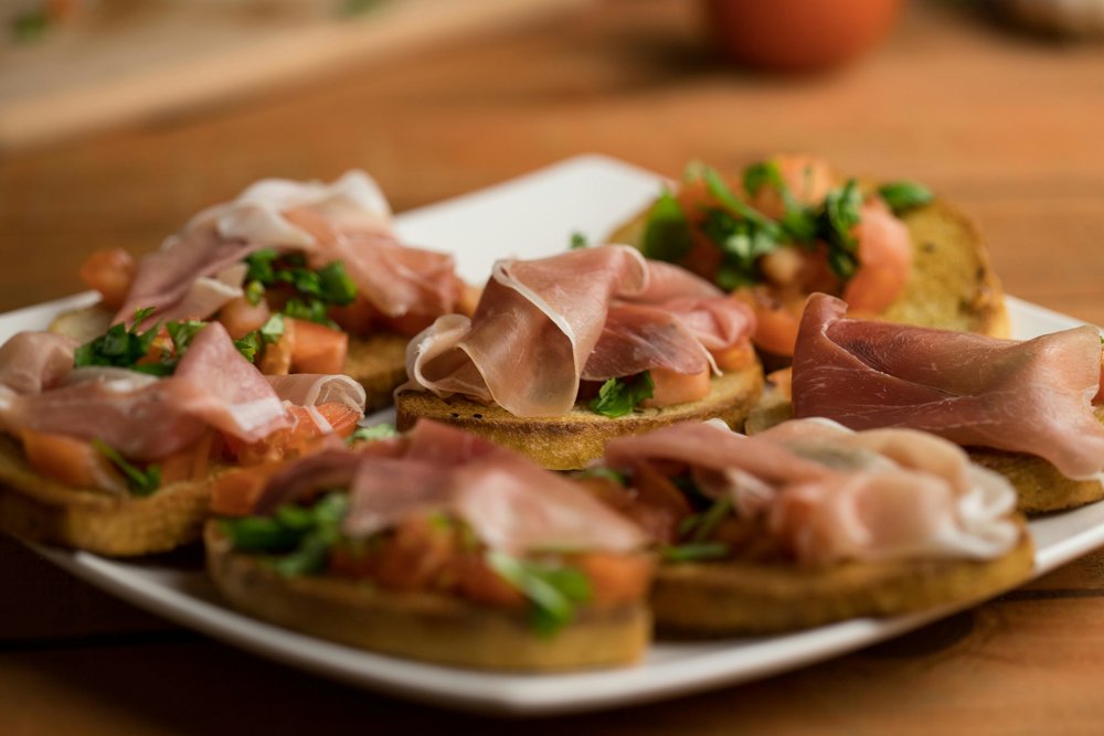 Prosciutto di parma on bread