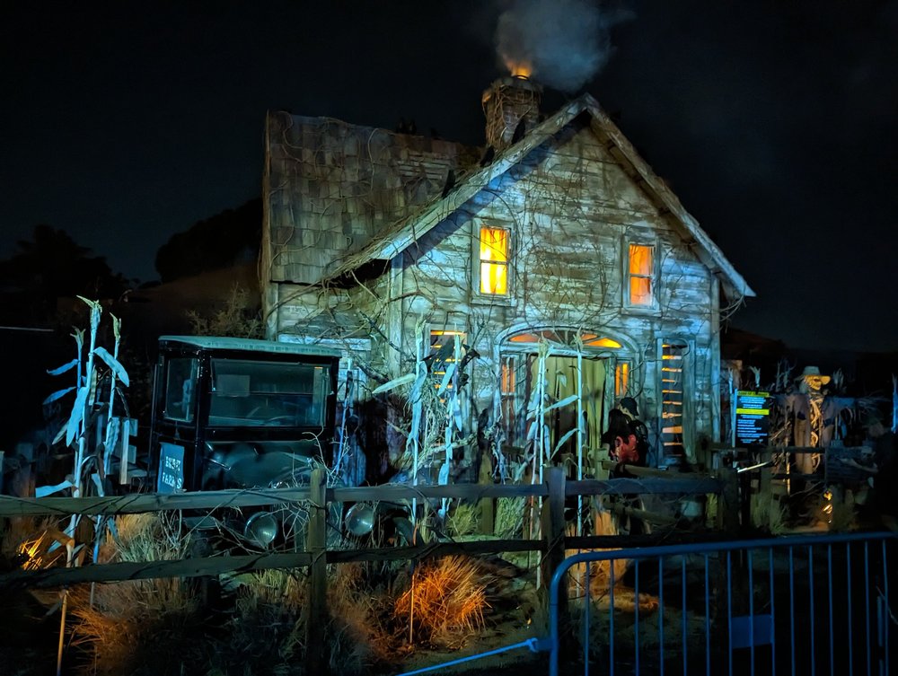 Haunted house in Universal Studios Hollywood
