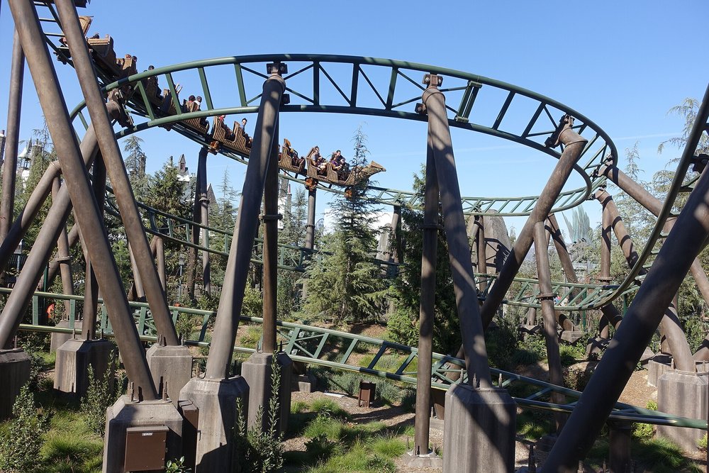 The exciting Flight of the Hippogriff | Photo by Jeremy Thompson on Wikimedia Commons