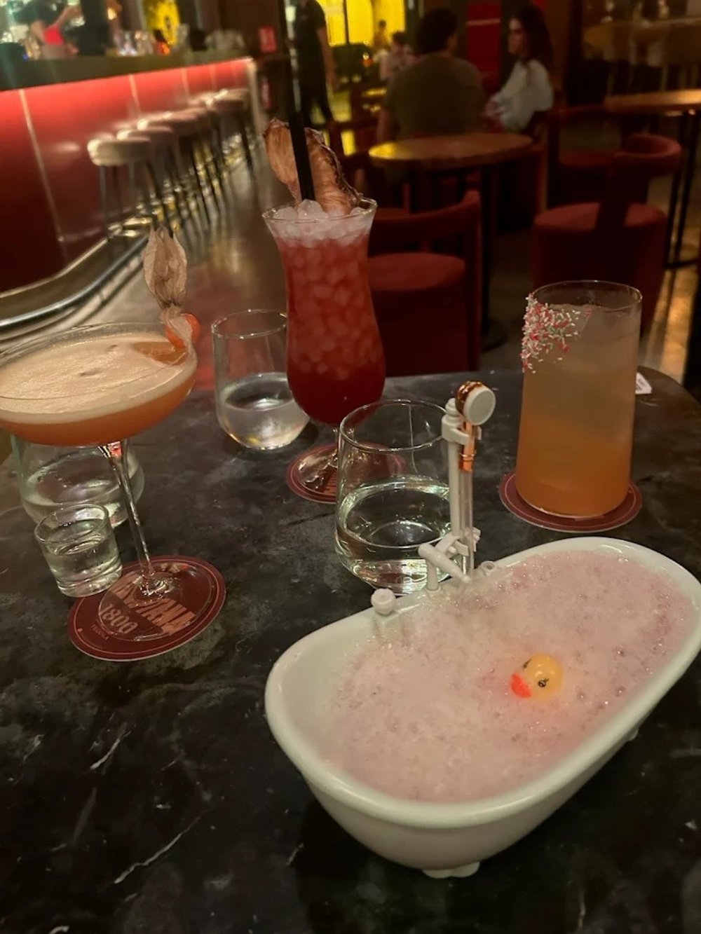 1925 and Jaguteria cocktails of Montana Cocktails | Photo Credit: Anna Kasztenny on Flickr