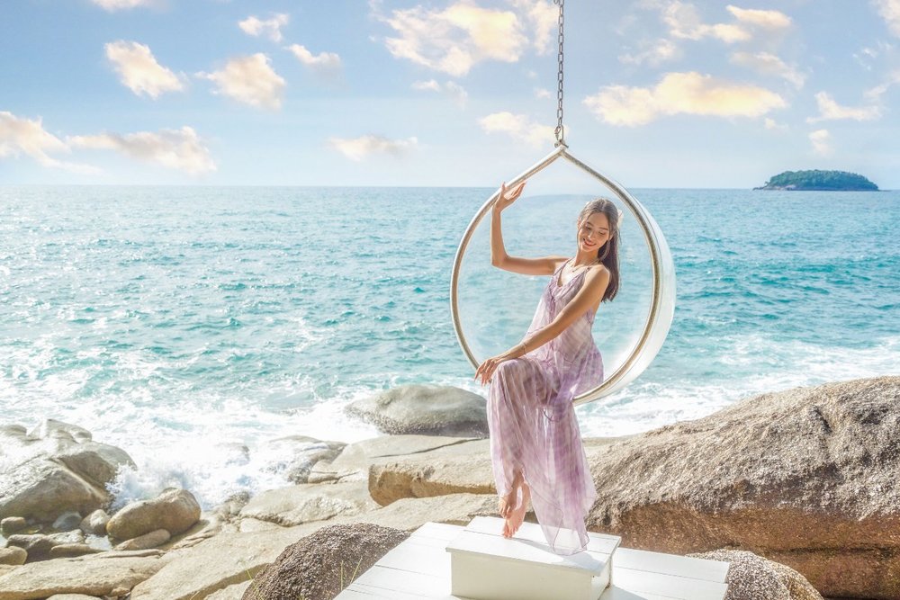 Check-in "Cháy Máy" Tại Rock Beach Swing Phuket - Thiên Đường Sống Ảo View Biển Cực Phẩm