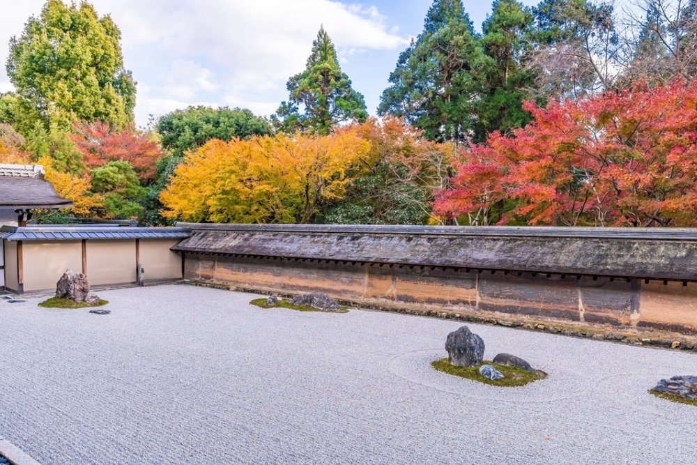 16:00 - 17:00: Mở Rộng Hành Trình Đến Ninna-Ji Hoặc Ryōan-Ji (Tùy Thời Gian)