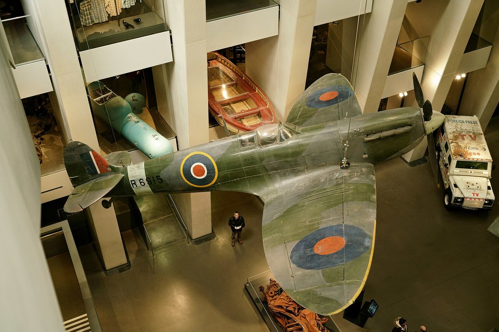 Supermarine Spitfire at Imperial Museum London | Photo Credits: Peter Trimming