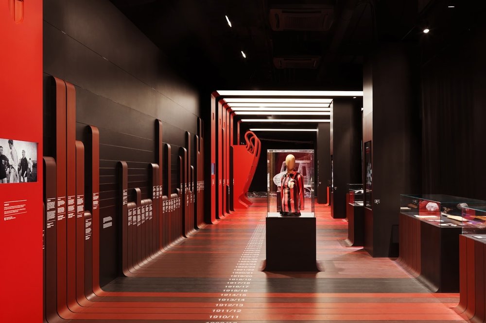 Inside the official museum of AC Milan, Casa Milan