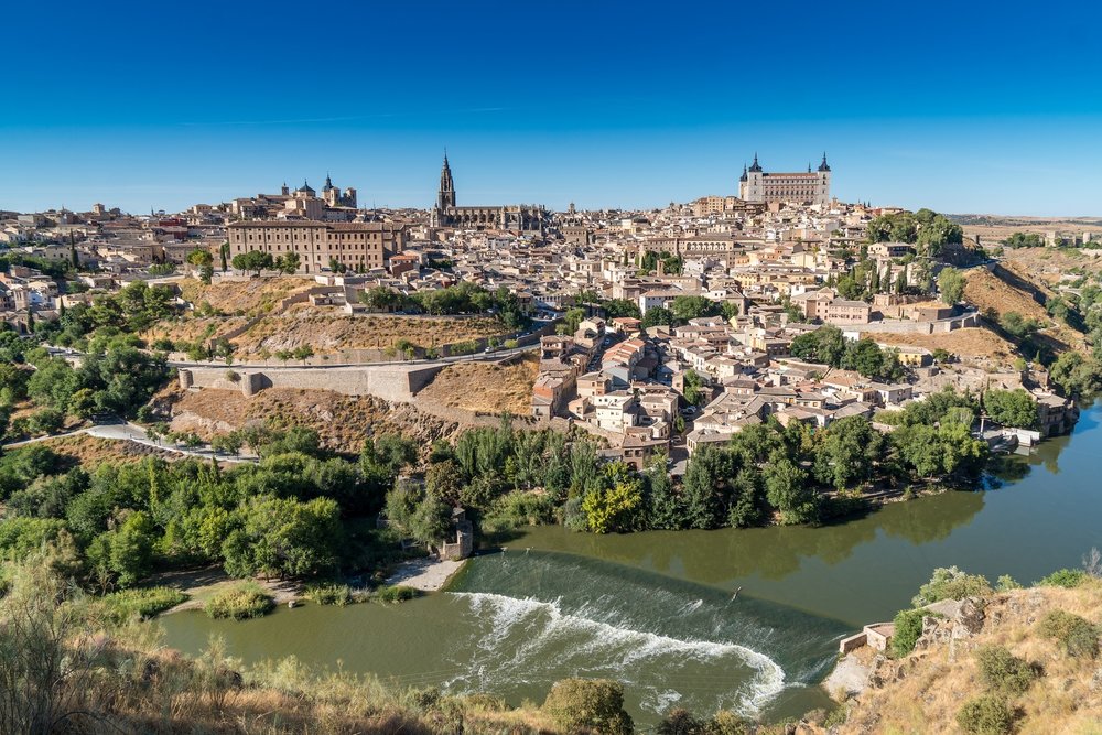 The city of Toledo, Spain