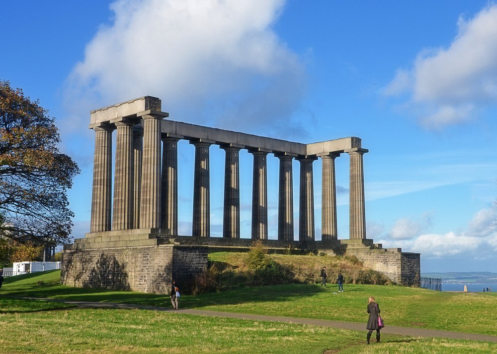 The National Monument at Calton Hill
