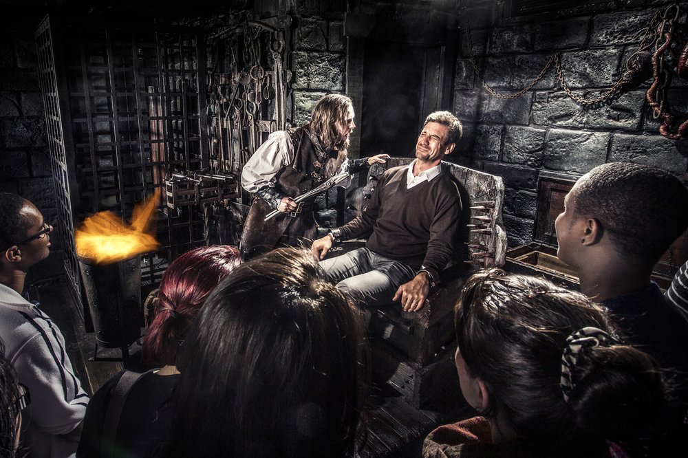 Spooky and interactive exhibit in The London Dungeon